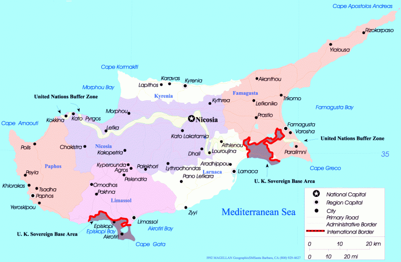 mapa-politico-de-chipre